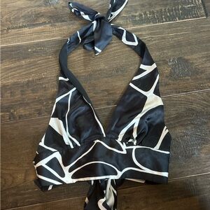 Cotton Candy Black and White Patterned Top